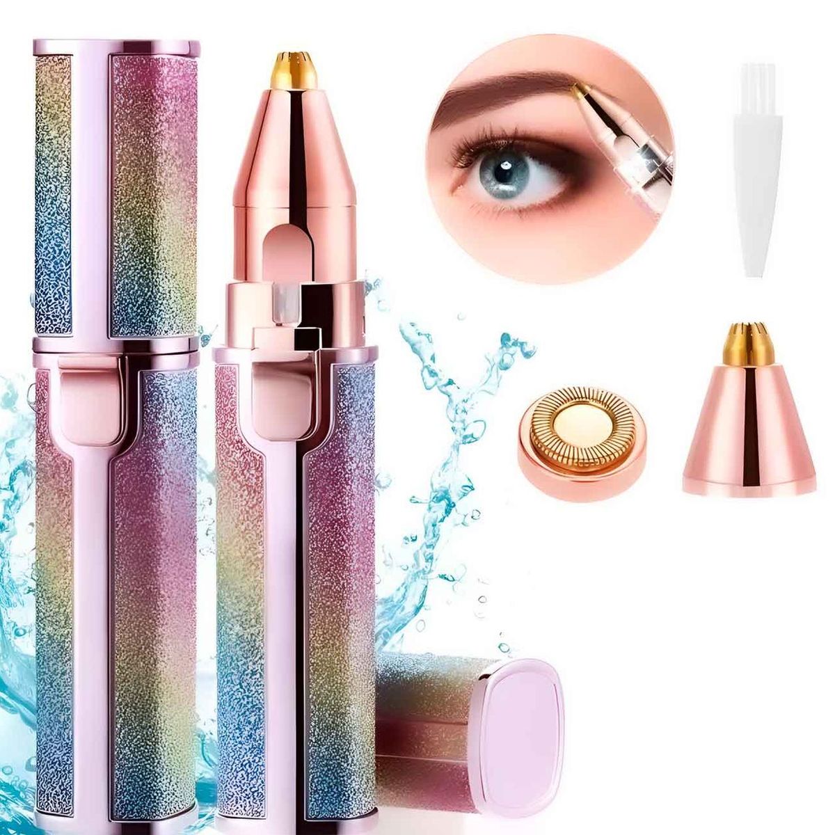 GEN - Depiladora De Vello Facial Removedor Cejas Labio Recargable Portatil