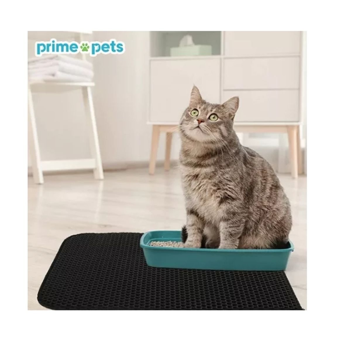 OFERTABKN - Alfombra Para Atrapar Arena De Gatos Tapete Mascotas.