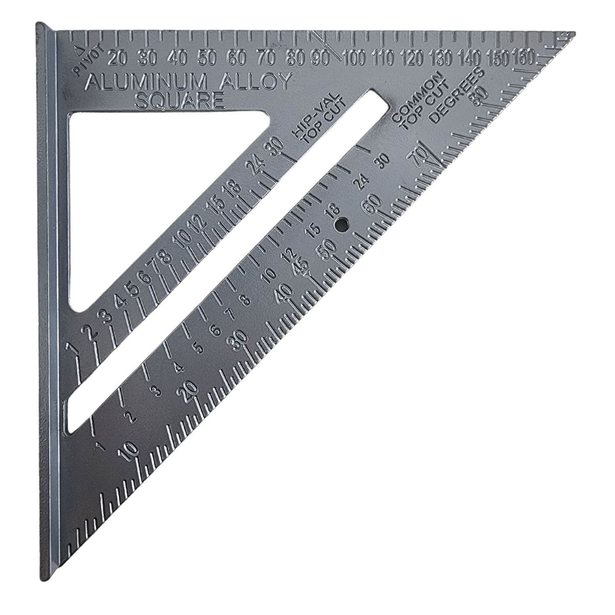 GENERICO - Escuadra Herramienta Precision Carpinteria Construccion 18x18cm