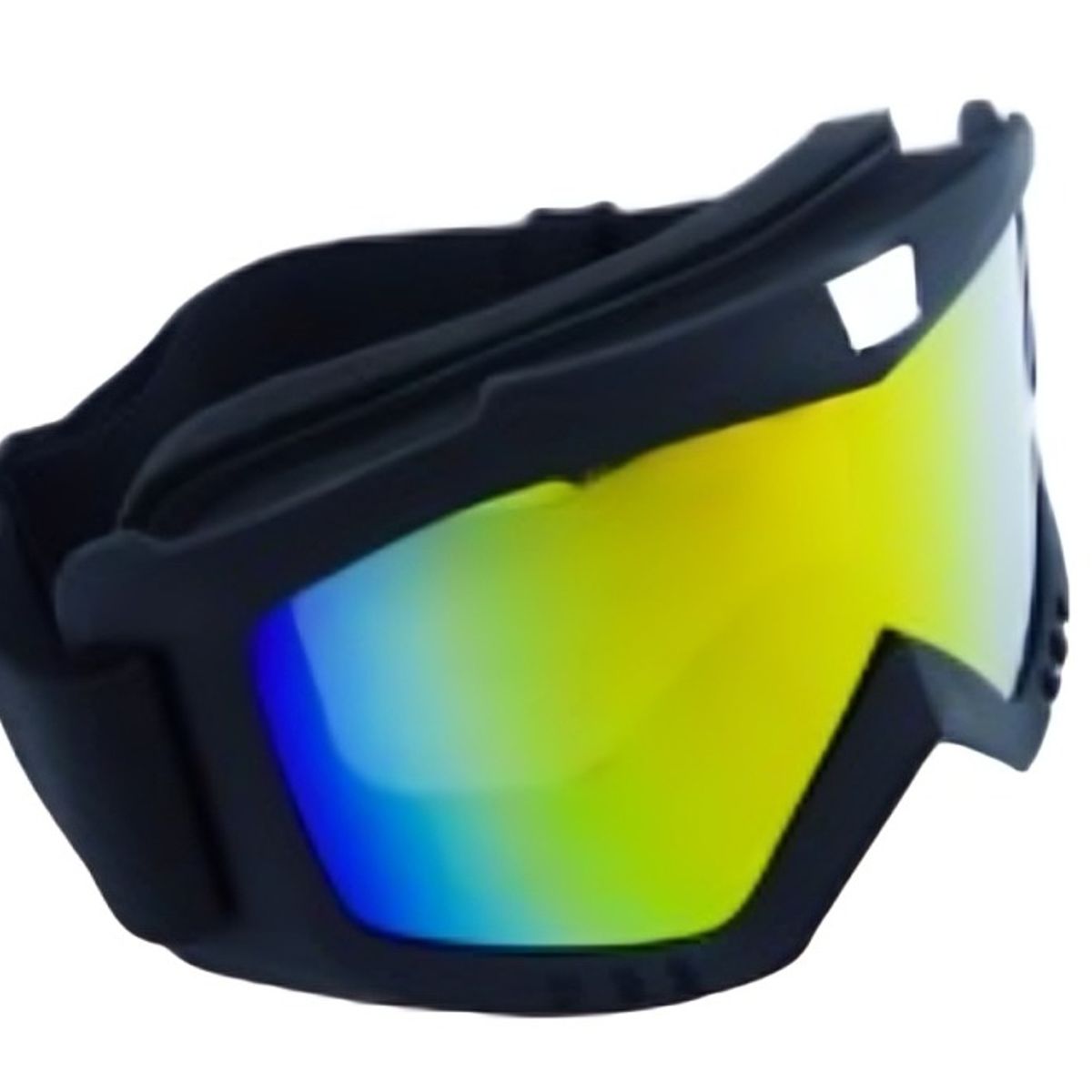 OEM - ANTIPARRA PARA MOTOCROSS MODR52 NEGRO CON MICA COLORES