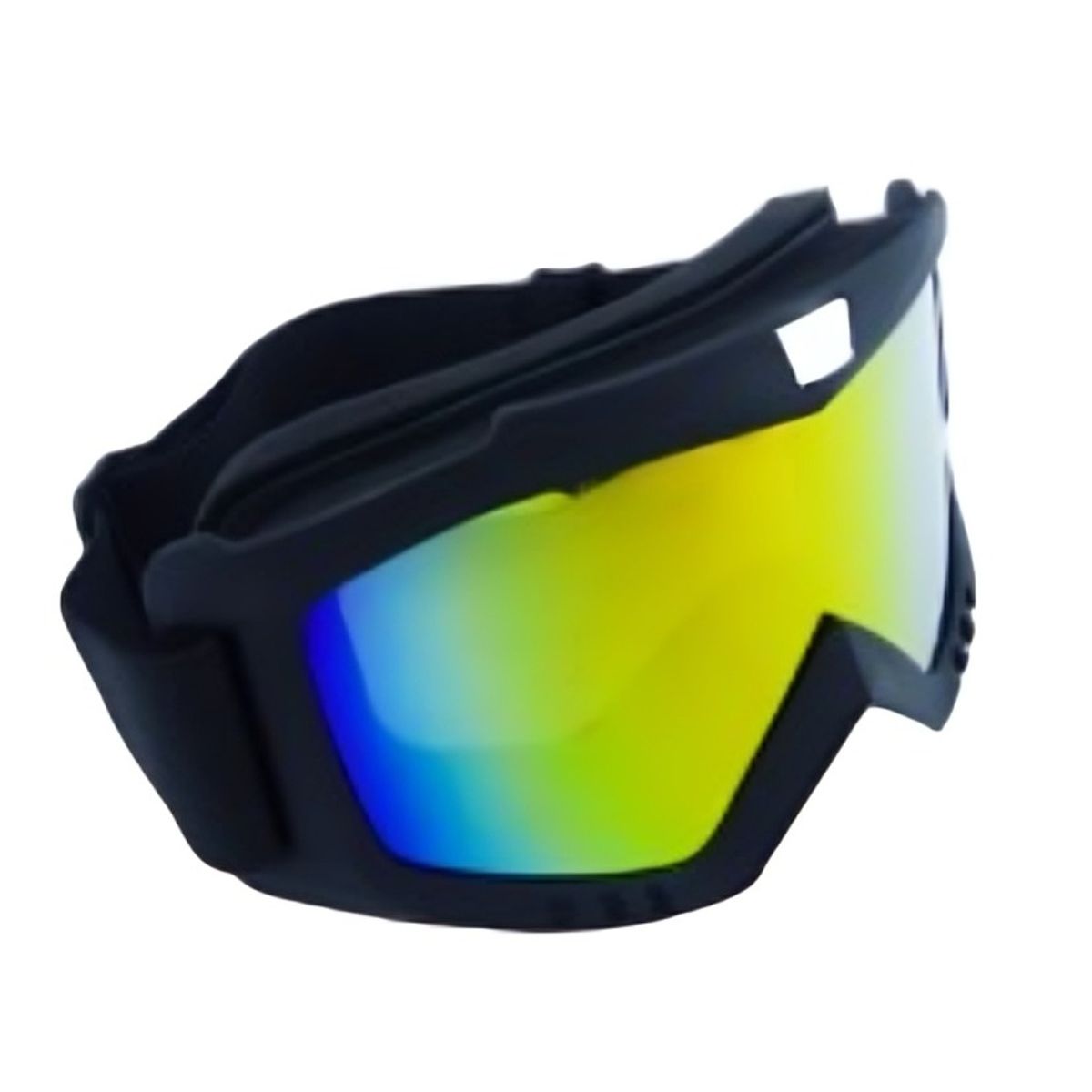 OEM - ANTIPARRA PARA MOTOCROSS MODR52 NEGRO CON MICA COLORES