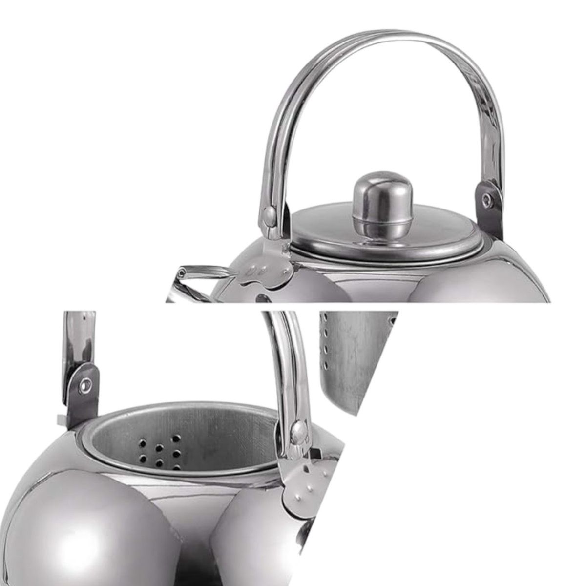 GENERICO - tetera acero inoxidable  tetera te tetera infusion 1 lts