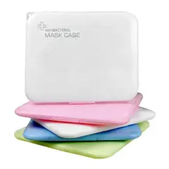 OEM - Estuche Guarda Porta Mascarillas 3 Colores Pack 3