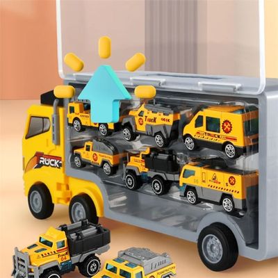 Imagen 2 del producto Camión Transportador con Seis Camiones de Construcción