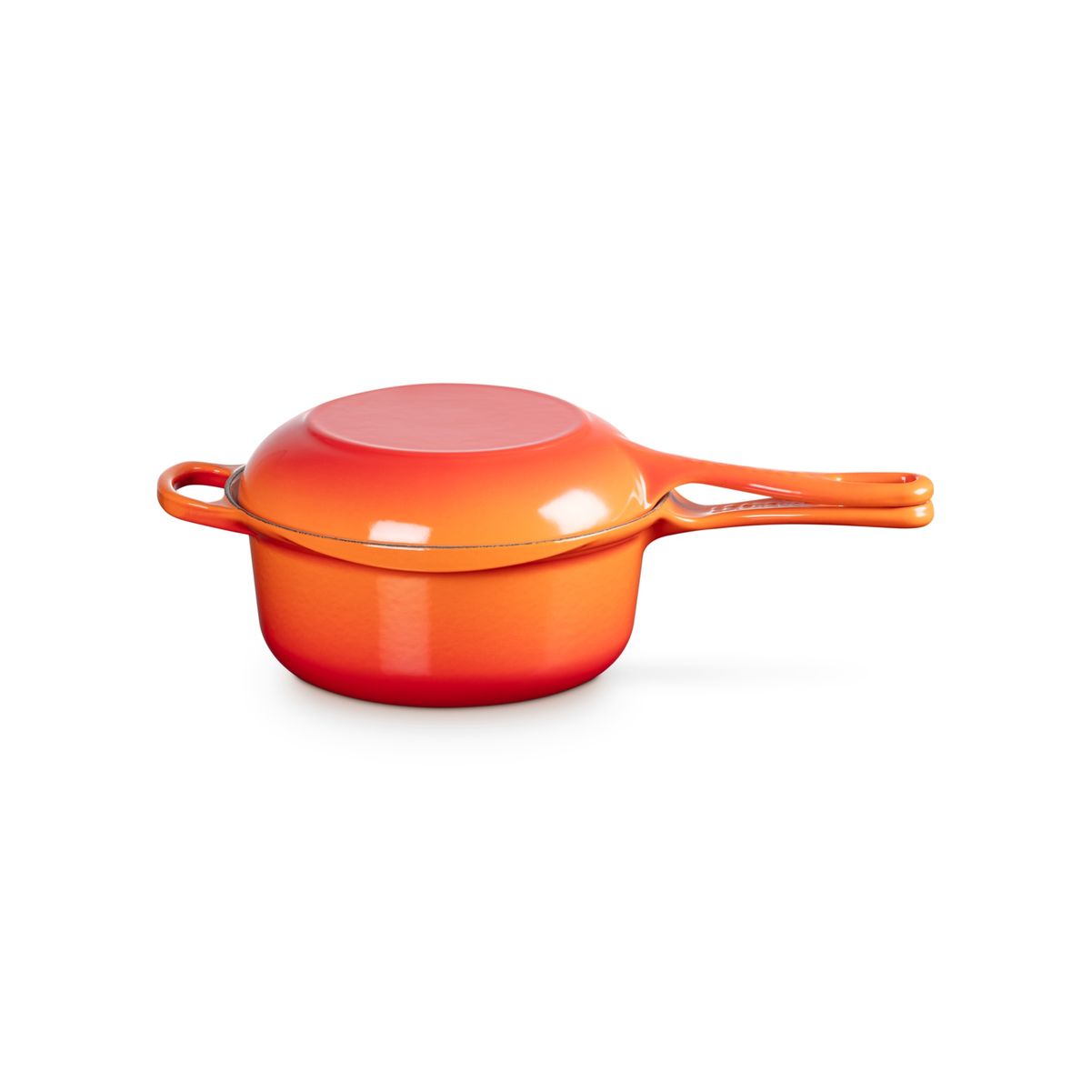 LE CREUSET - Le Creuset Cacerola 2-IN-1 22cm Volcánico Hierro
