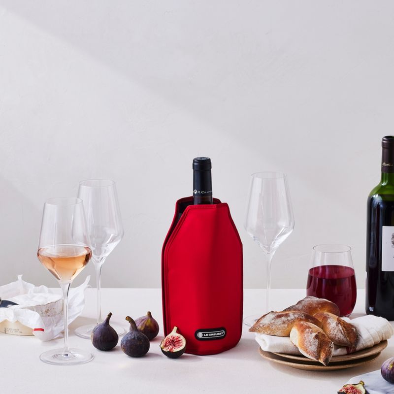 LE CREUSET - Wa-126  Funda Enfriadora Cereza