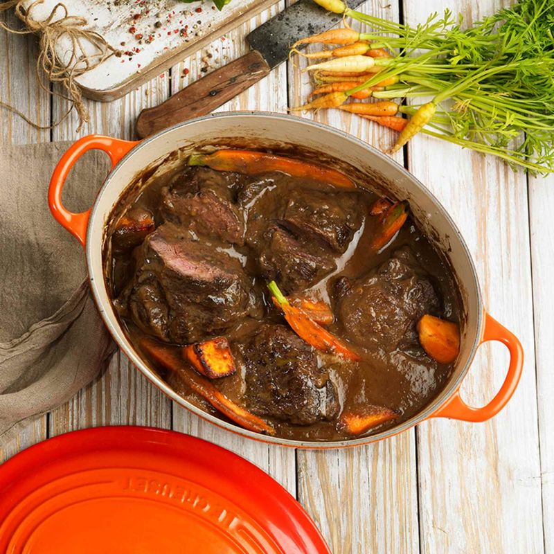 LE CREUSET - Cocotte Ovalada 27Cm Volcánico