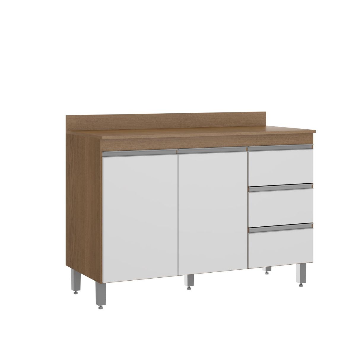 GENERICO - MUEBLE LAVAPLATO 2 PUERTA 3 CAJONES