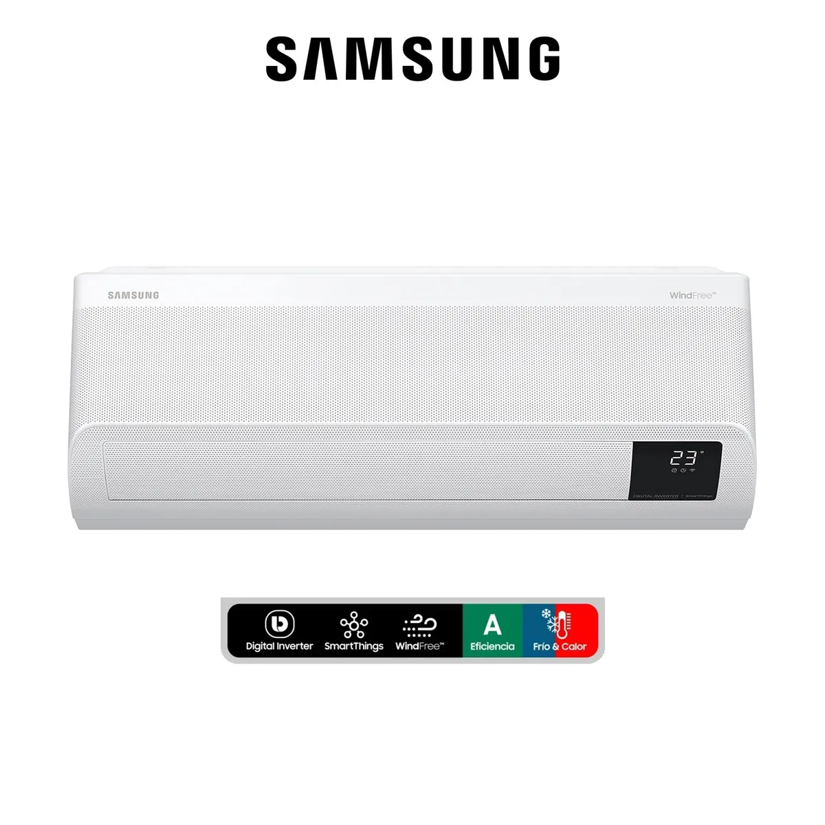SAMSUNG - Aire Acondicionado Samsung 9.000 BTU - Wind-Free Wifi