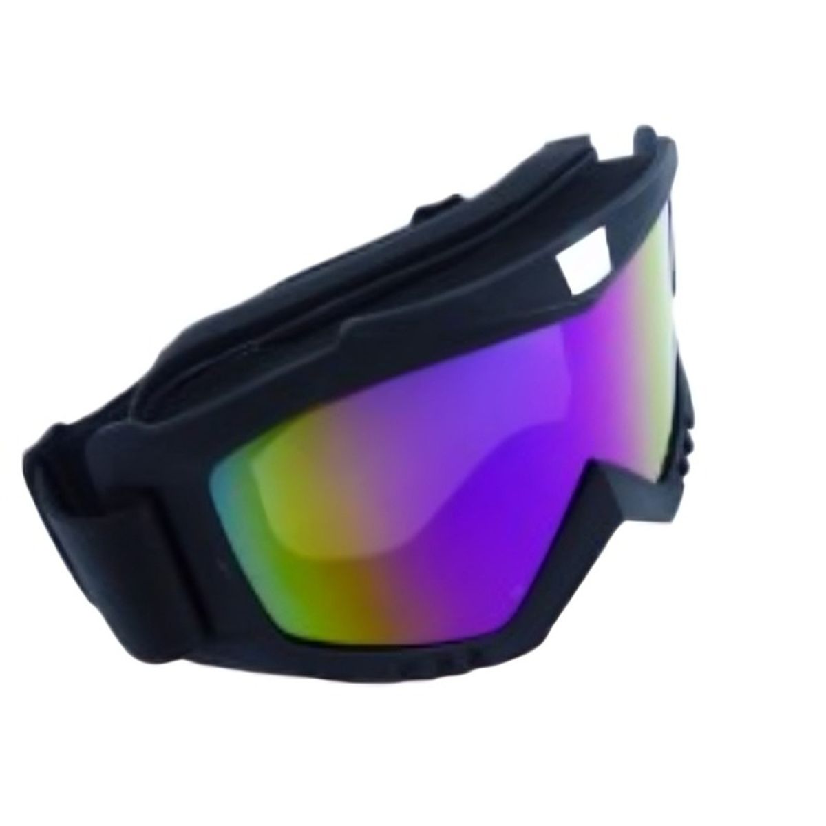 OEM - ANTIPARRA PARA MOTOCROSS MODR52 NEGRO CON MICA COLORES