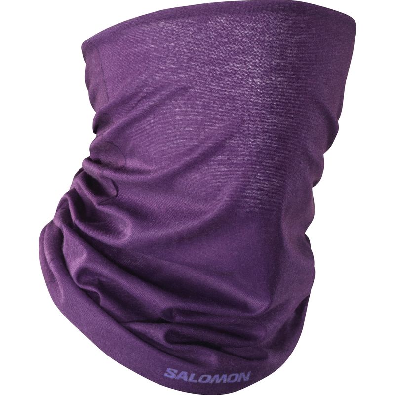 SALOMON - Cuello Cross Neck&head Tube Morado Salomon