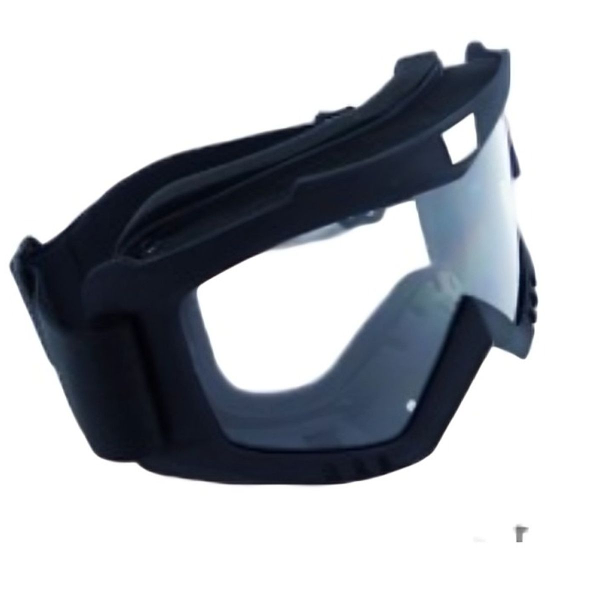 OEM - ANTIPARRA PARA MOTOCROSS MODR52 NEGRO CON MICA ESPEJO