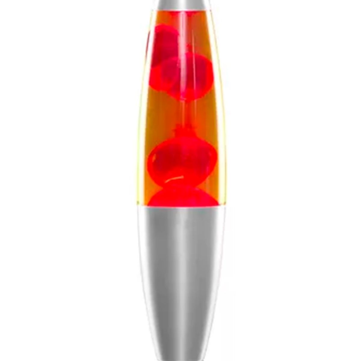 GENERICO - Lampara De Lava Para Escritorio 34cm Rojo