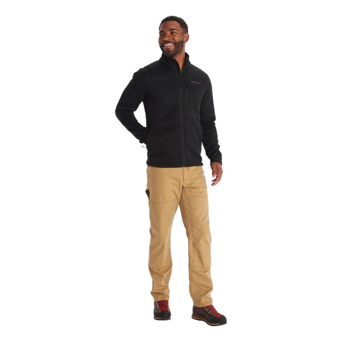 MARMOT - Polar Hombre Marmot Drop Line Jacket Negro