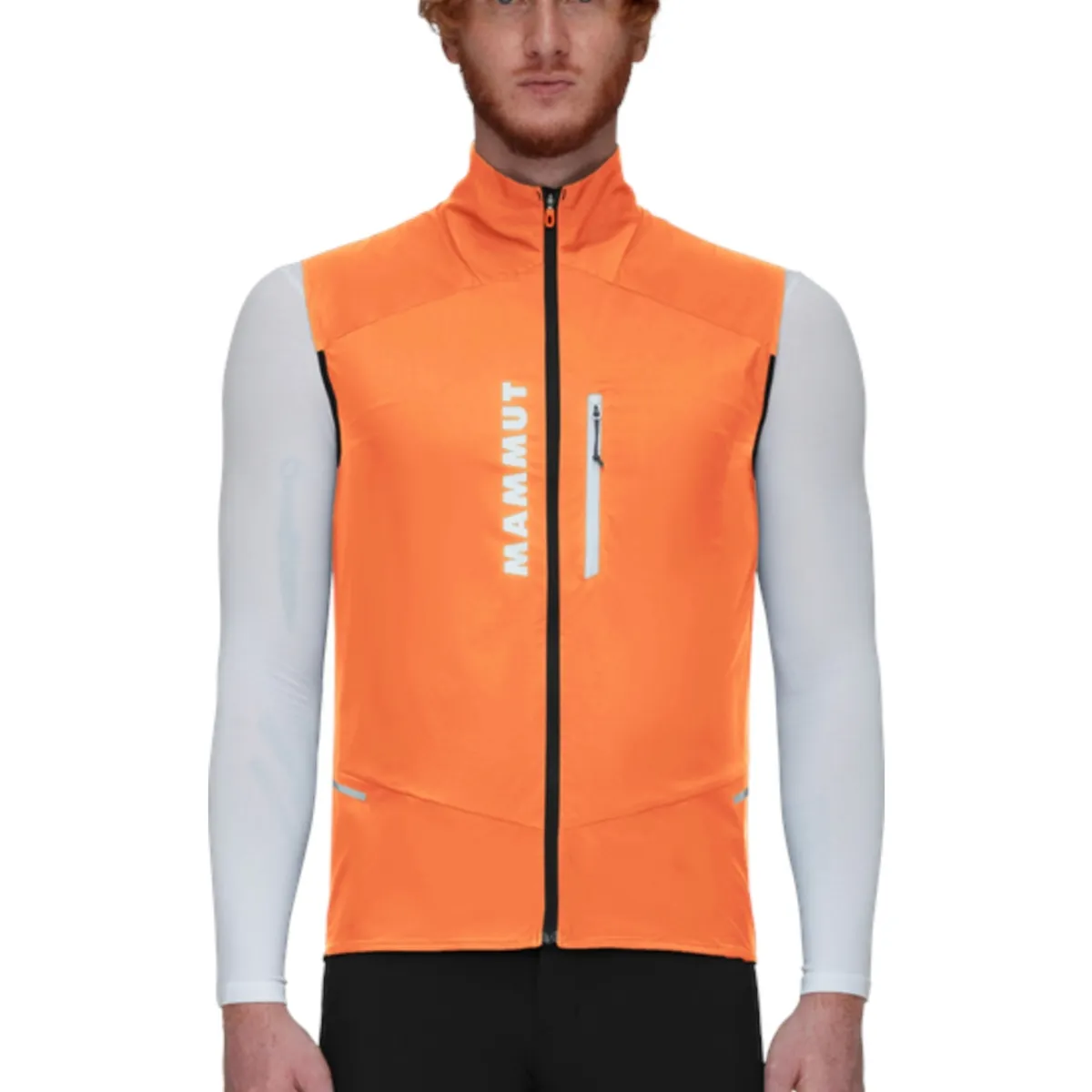 MAMMUT - Chaqueta Cortavientos Aenergy Hybrid Naranjo MAMMUT