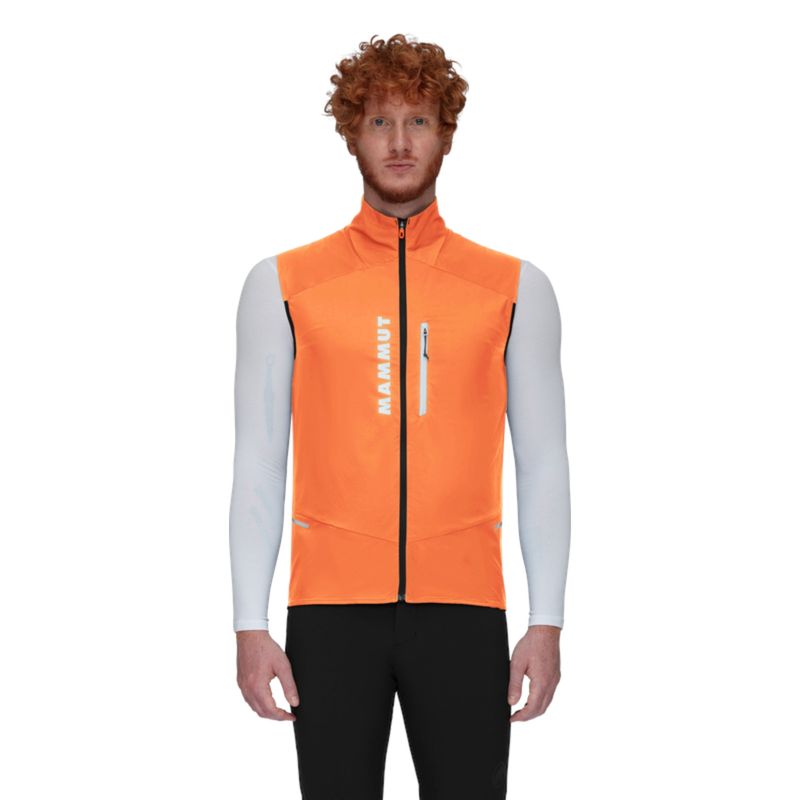 MAMMUT - Chaqueta Cortavientos Aenergy Hybrid Naranjo MAMMUT