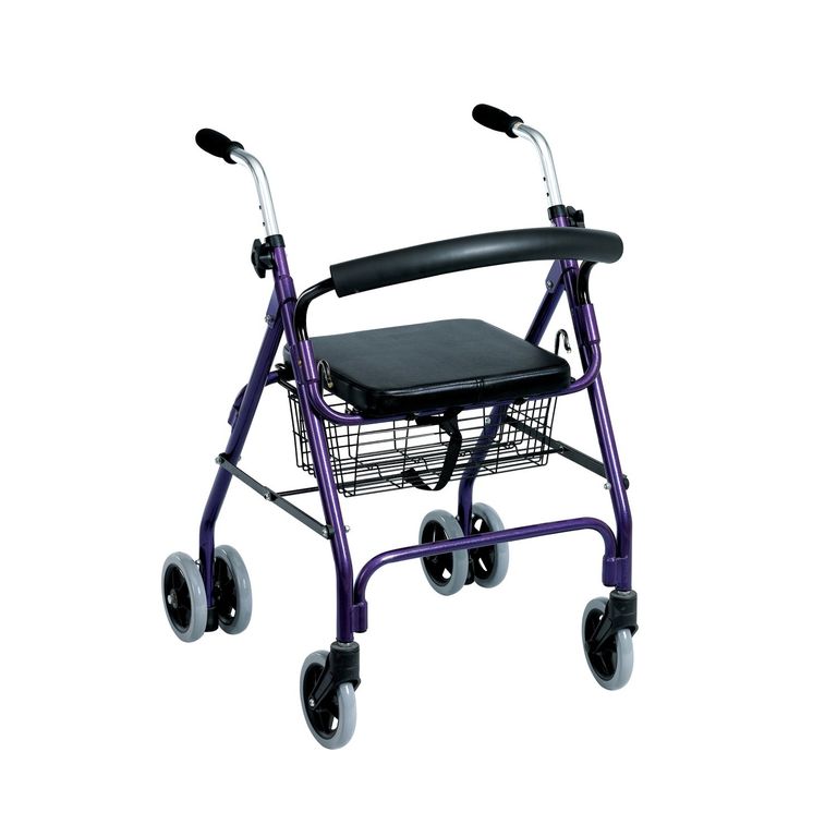 ANDADOR 6 RUEDAS CANASTO Y ASIENTO