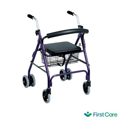 Imagen 2 del producto ANDADOR 6 RUEDAS CANASTO Y ASIENTO