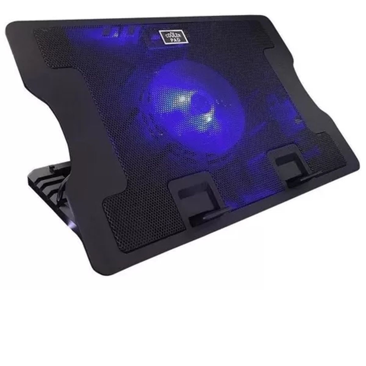 GENERICO - Base Notebook Alzador Ventilador Cooler Usb Enfria Tecnomati