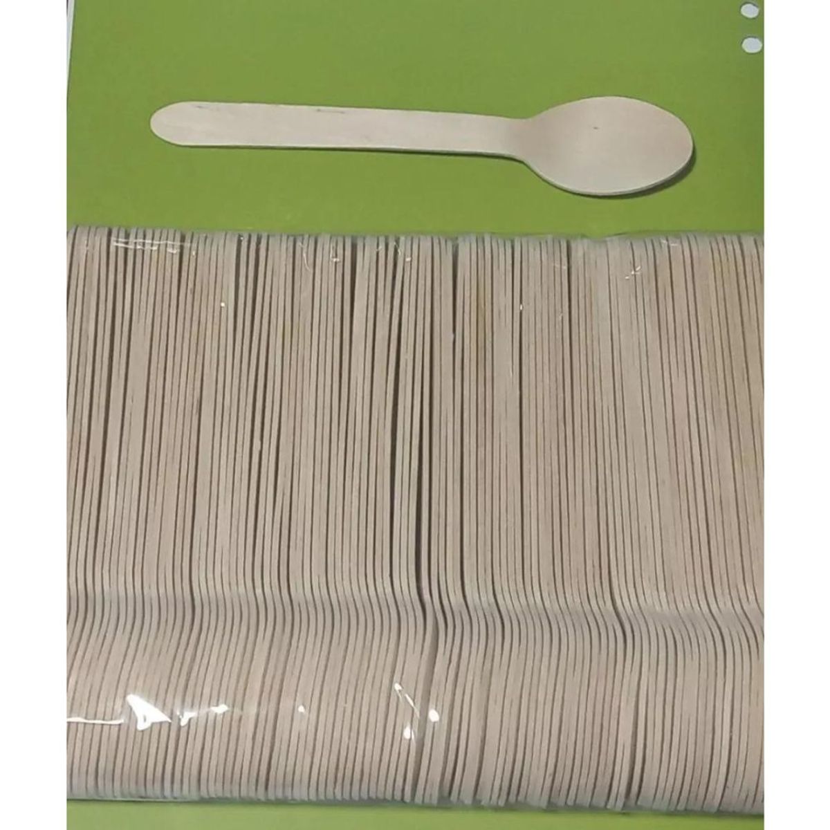 GENERICO - Cucharilla De Madera 100 Unidades