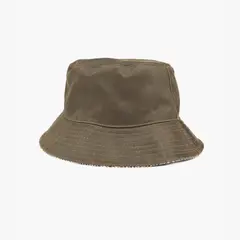 LOUNGE - Sombrero Mujer Bucket Verde Musgo