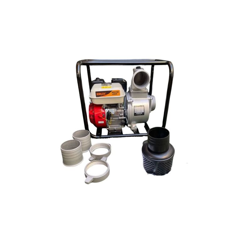 GENERICO - Motobomba 4 Pulgadas Bencinera 7Hp