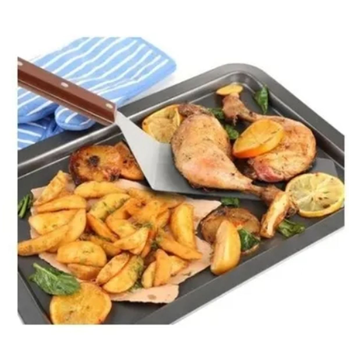 GENERICO - Espátula Churrasquera Gruesa Profesional Asado Pizzas Cocina