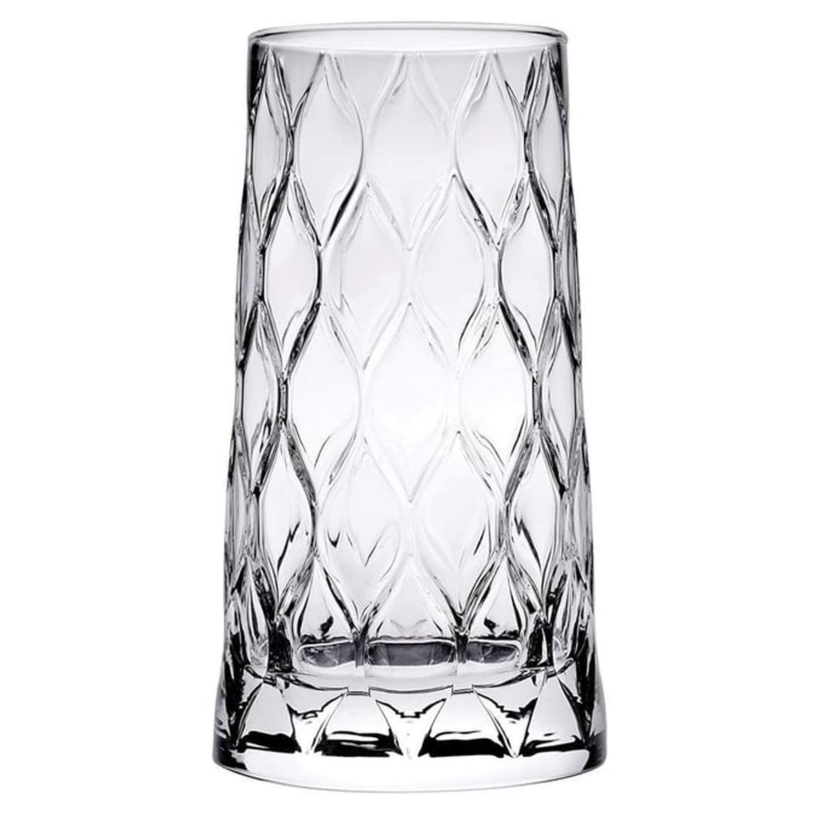 PASABAHCE - Vaso Leafy Whisky Alto 345 ML Set 6 Pcs