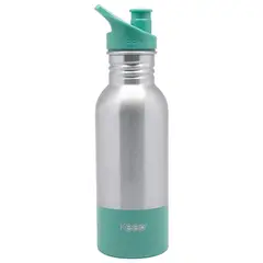 KEEP TITANIO - Botella Metalica Keep 600 Ml Turquesa