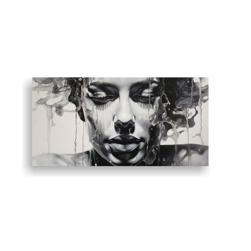 GENERICO - Pinturas Decorativas De Arte Concepto Artesanal Con Contorno 160x80cm