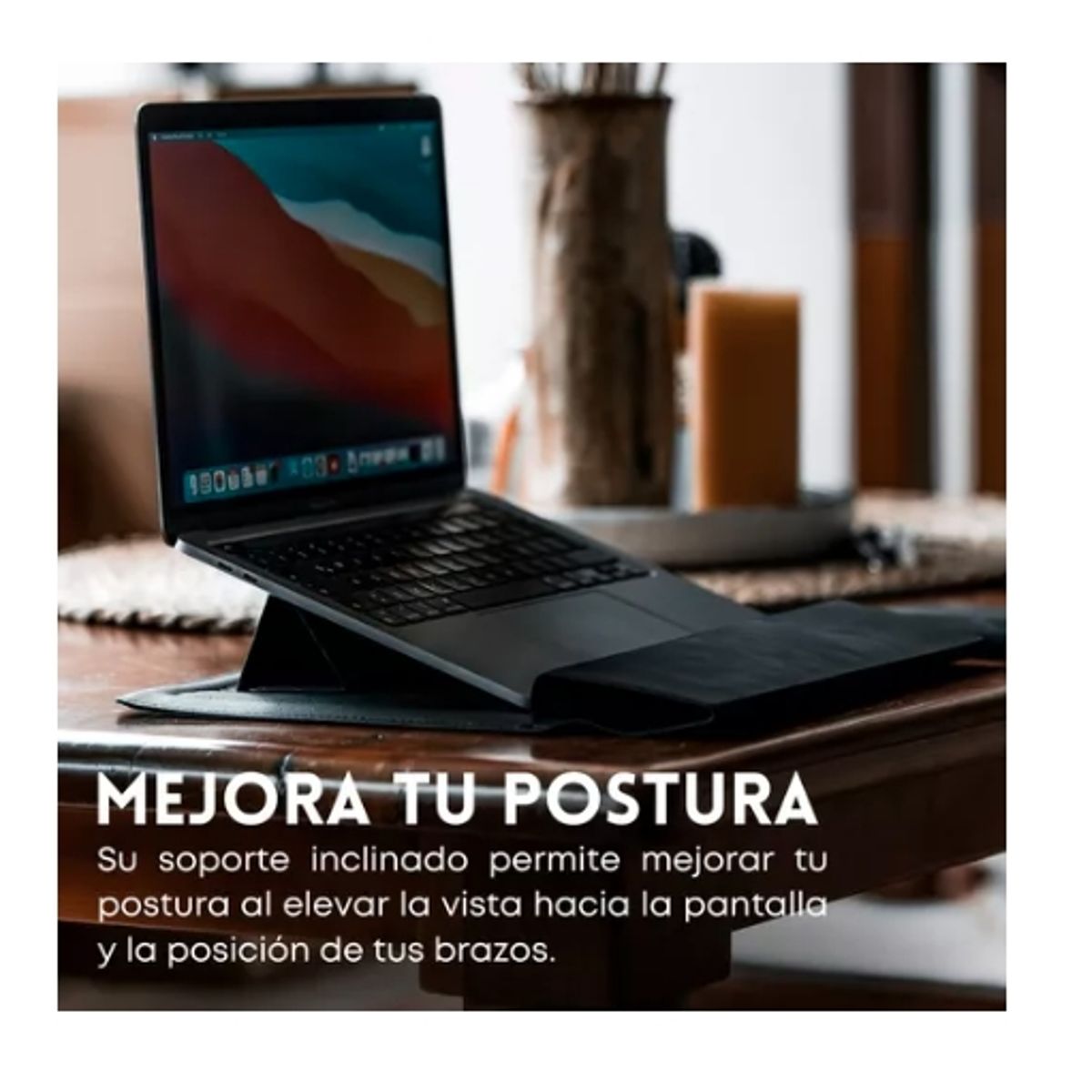 GENERICO - Funda Para Notebooks Con Plataforma 13 Y 15 Pulgadas