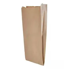 GENERICO - Bolsas De Papel Kraft Sin Asa 16x5x28 200 Unidades