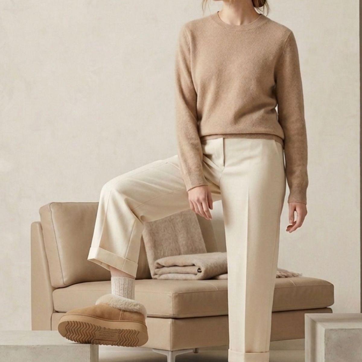 LOOK SHOP - Botin Descanso Chiporro Forrado Mujer Bota Invierno 536