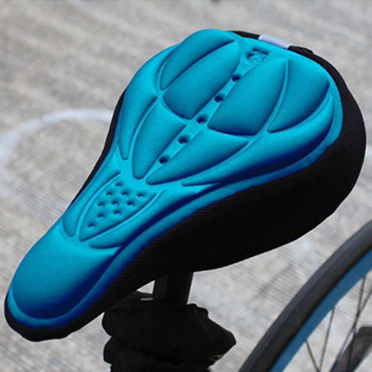 GENERICO - Cubre Asiento Bicicletas Gel Ultra Comodo