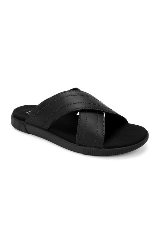 Sandalia Sandalias hombre cuero hakuna-9-05 negro