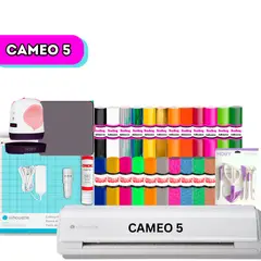 SILHOUETTE - Cameo 5 + estampadora mini Hoby Press