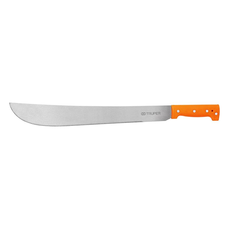 TRUPER - Machete Estándar 18 (46 Cm) Cacha Naranja Remachada