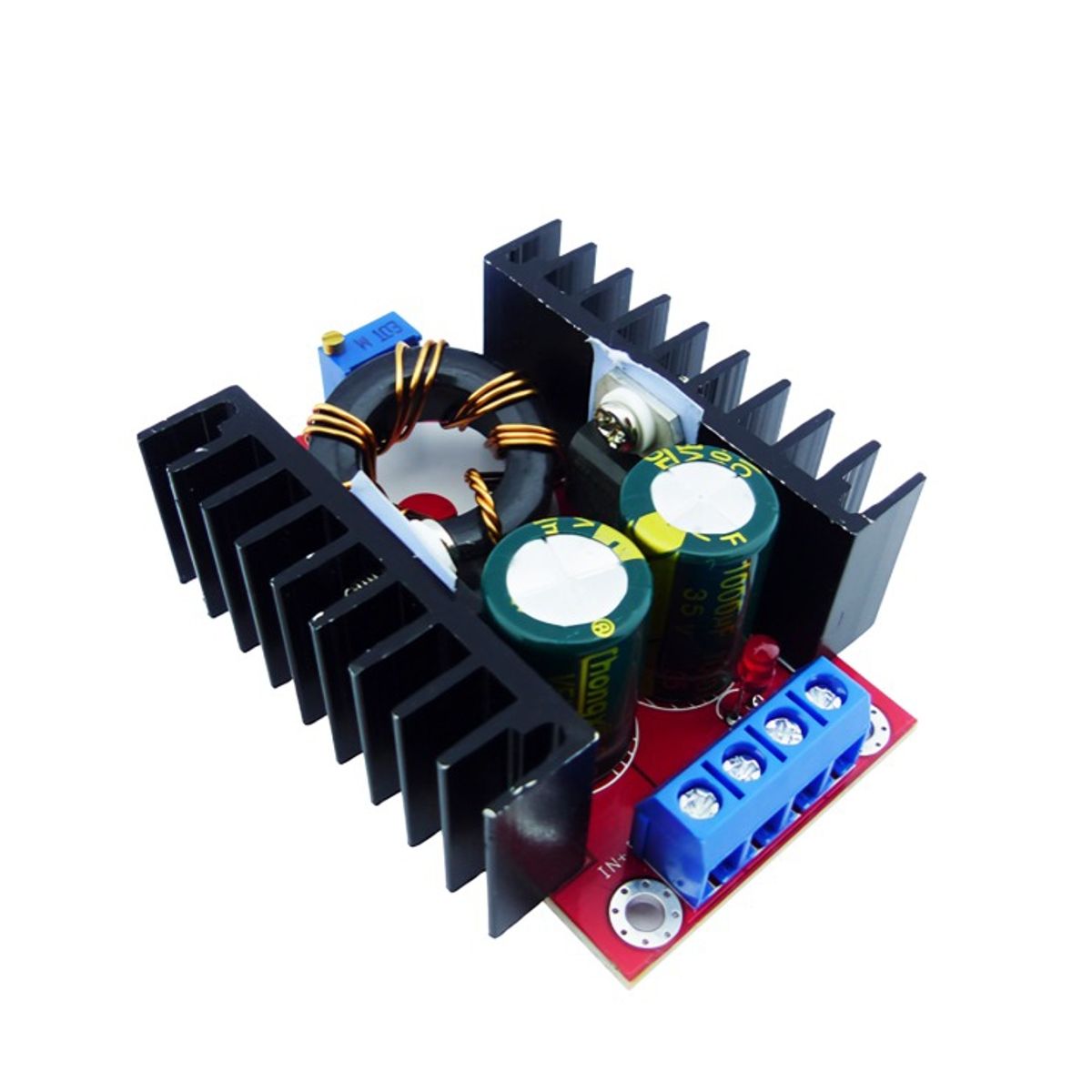 OEM - CONVERTIDOR DC-DC BOOST STEP-UP 150W 10-32V12-35V REGULABLE