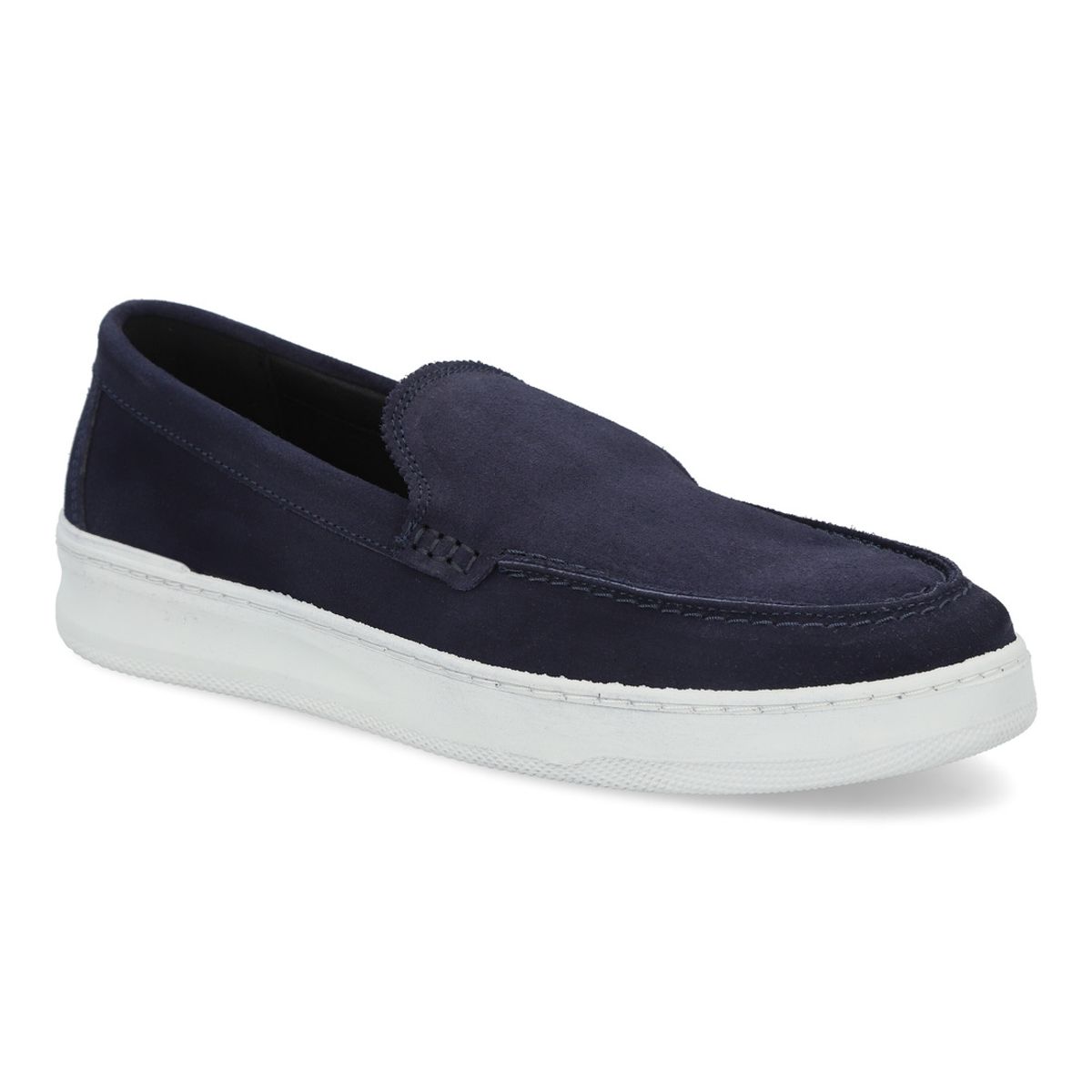 CARDINALE - Zapatillas Hombre Cuero Azul Cardinale Murren-4-67 CARDINALE