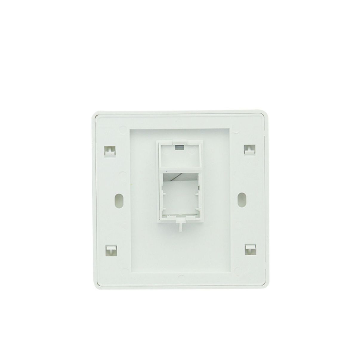 GENERICO - Toma Corriente Tapa de Muro Cuadrado con un Puerto rj45 cat5