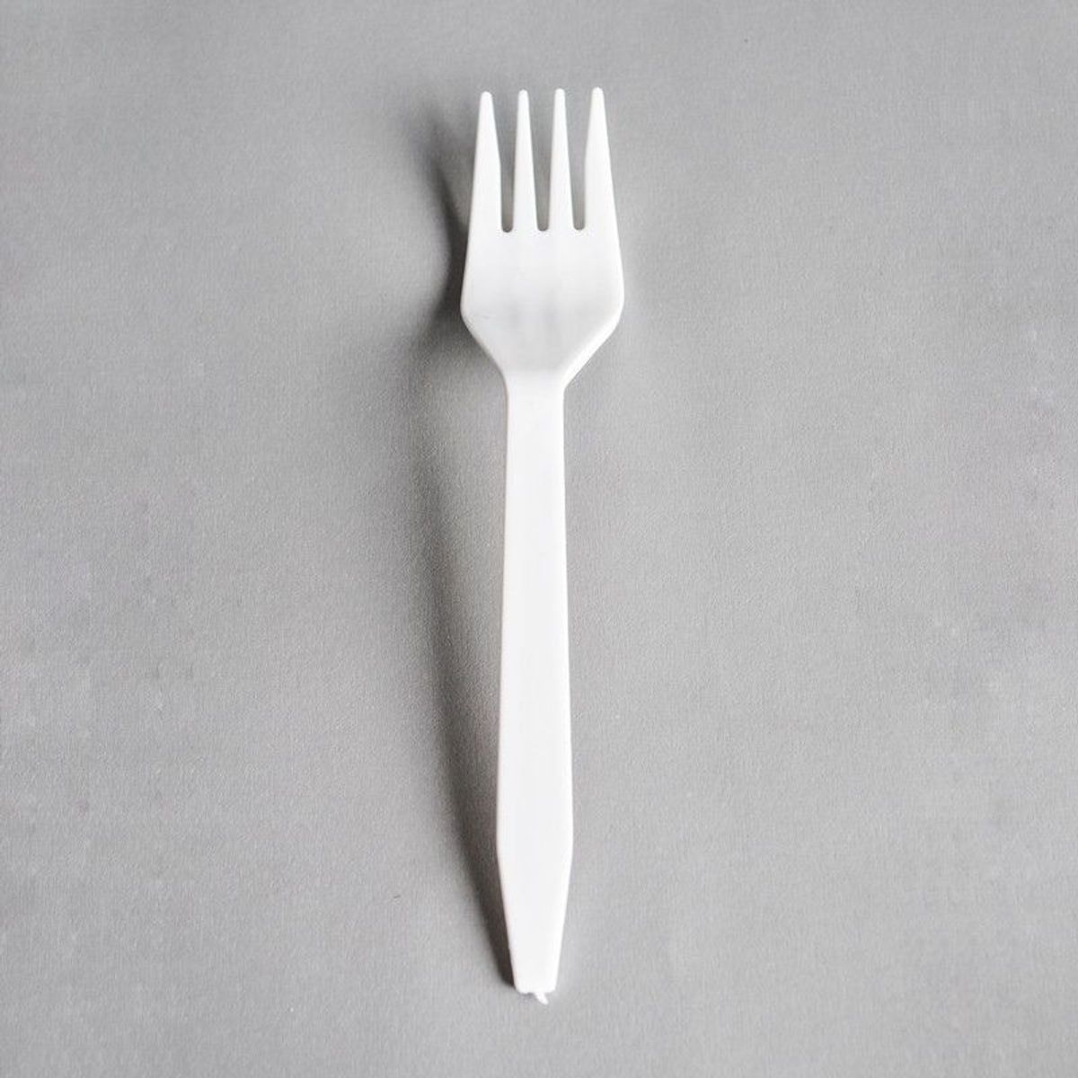 GENERICO - Tenedor Plástico Nro6 100 Unidades