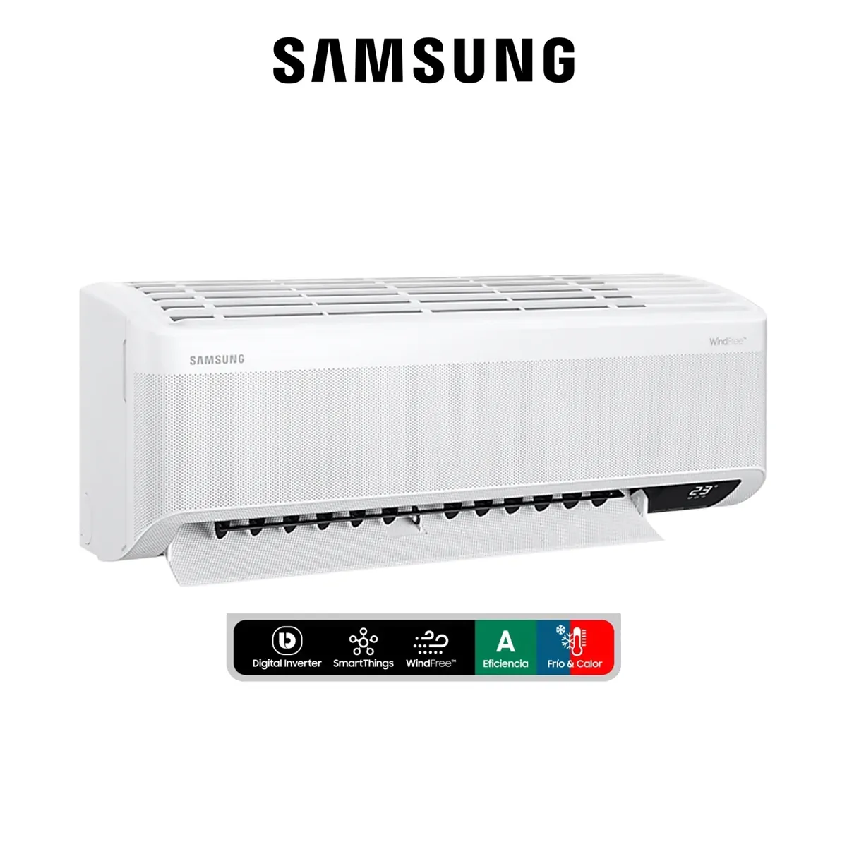 SAMSUNG - Aire Acondicionado Samsung 12.000 BTU - Wind-Free Wifi