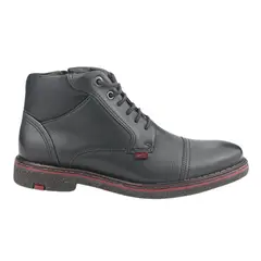 FERRACINI - Botin Hombre Negro Casual 9721