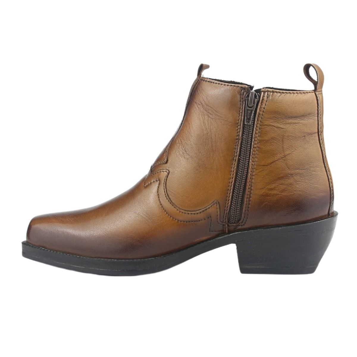 FERRACINI - Botin Hombre Café Claro Casual Ferracini 8907