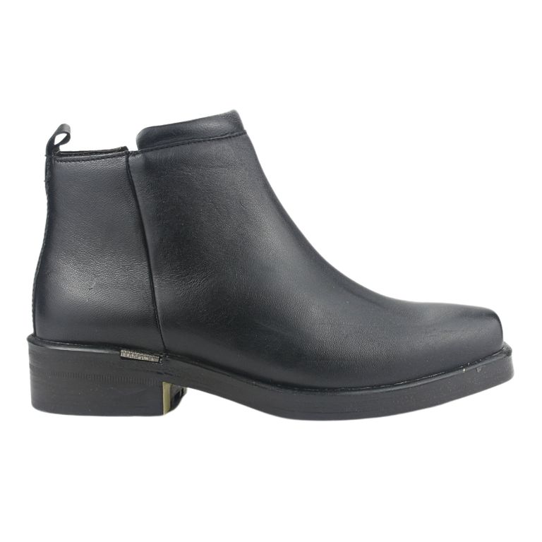 Botin Hombre Negro Casual 6694