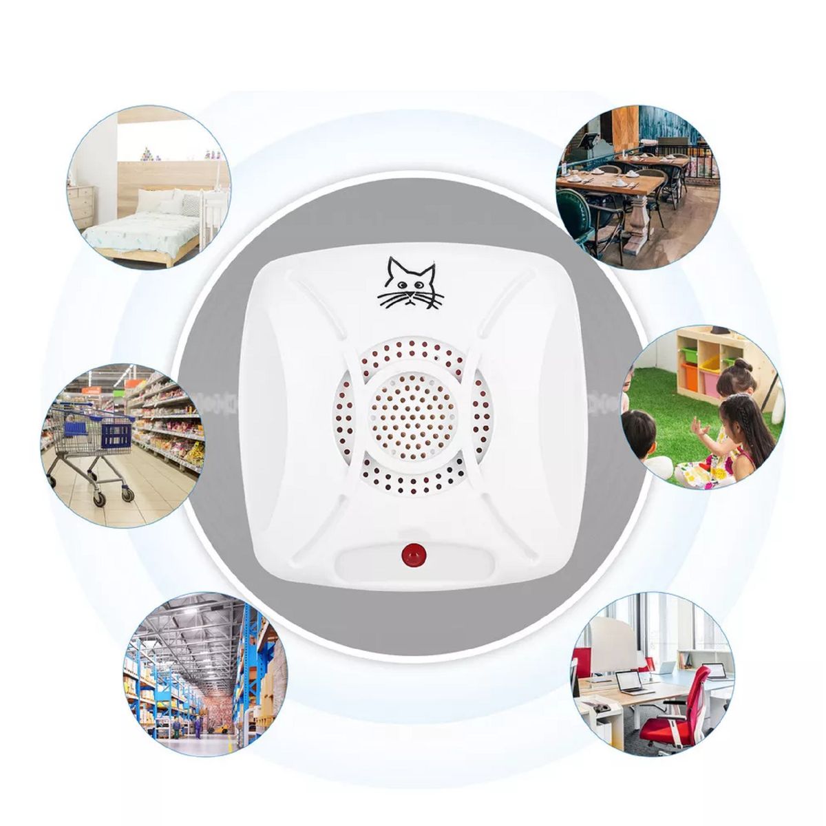 GENERICO - Ahuyentadores Ultrasonicos Insectos Pestchaser