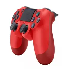 GENERICO - Joystick Compatible Con Play 4 Dualshock 4 Control Mando Ps Color Rojo