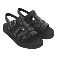 ZAXY - Sandalia Mujer Negro Drop