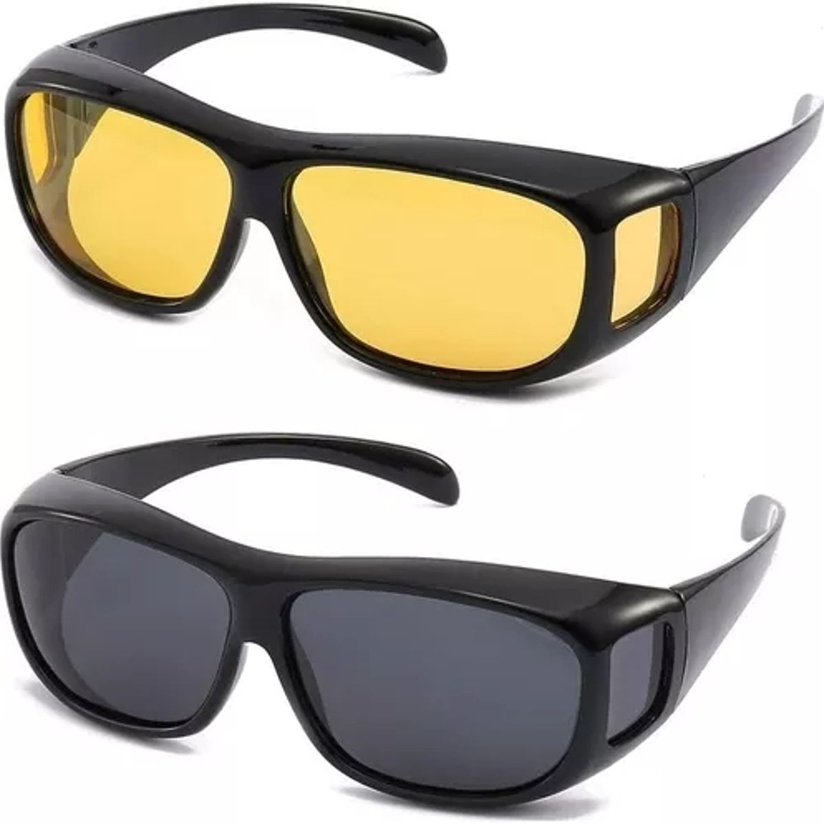GENERICO - Par Lentes Gafas Sol Polarizados + Visión Nocturna Manejar
