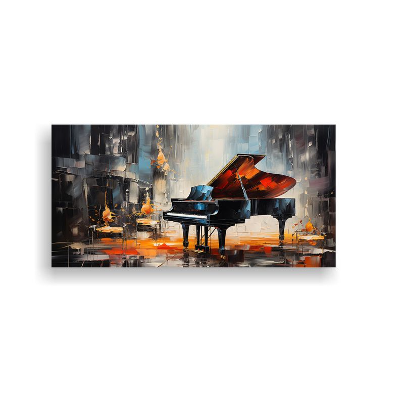 GENERICO - Arte De Pared Cuadro Fantástico: Melodías Armoniosas En Pi 160x80cm